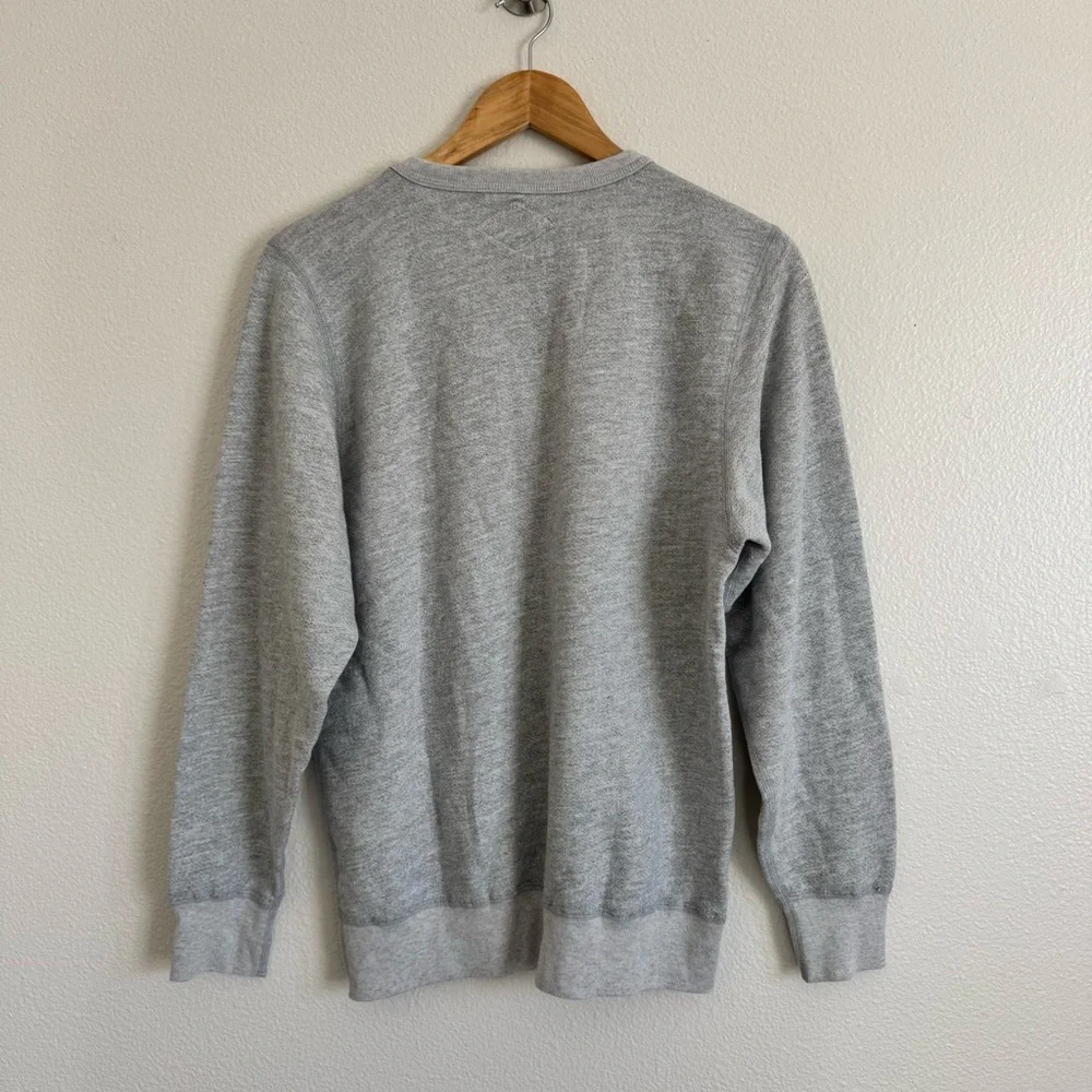 Bill Khakis Grey Crew Neck Pull Over Sweater